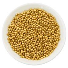 Picture of GOLD SUGAR PEARLS 4MM X 1G MIN 50G